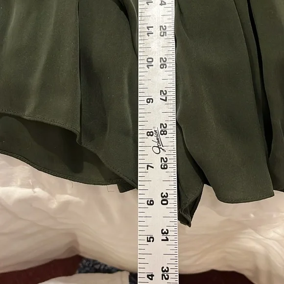 Alice & Olivia silk romper